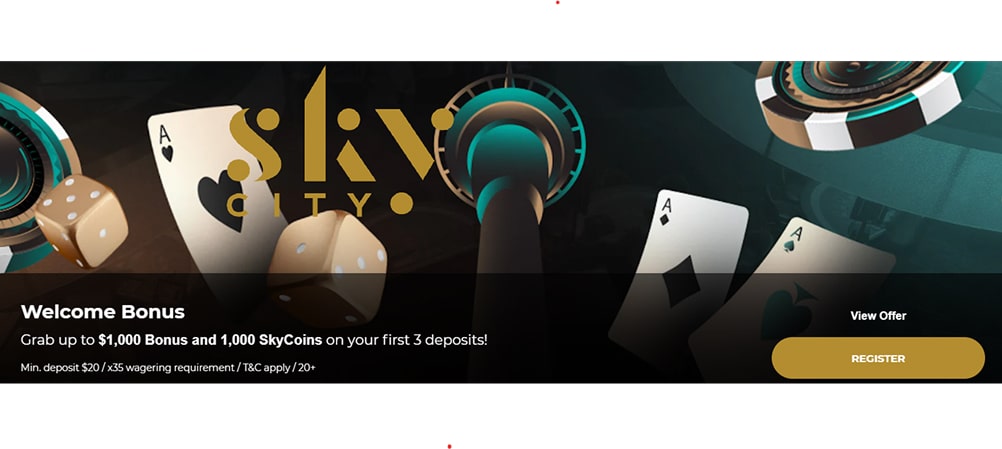 skycity casino bonus
