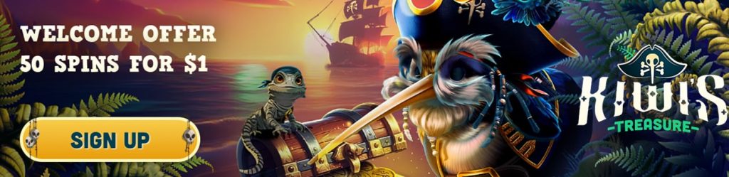 Play in Kiwi Treasure Casino NZ