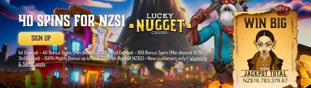 Play in Lucky Nugget Casino Online