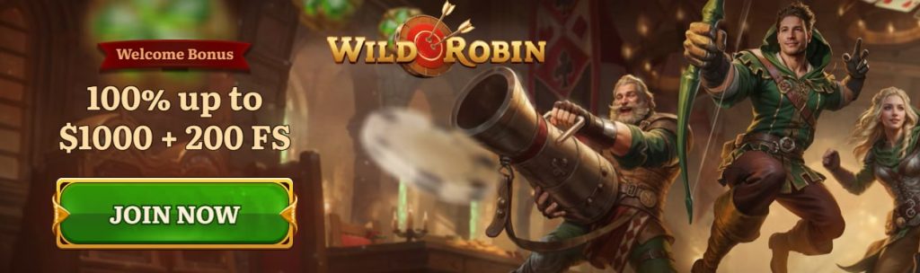 Play in Wild Robin Casino NZ