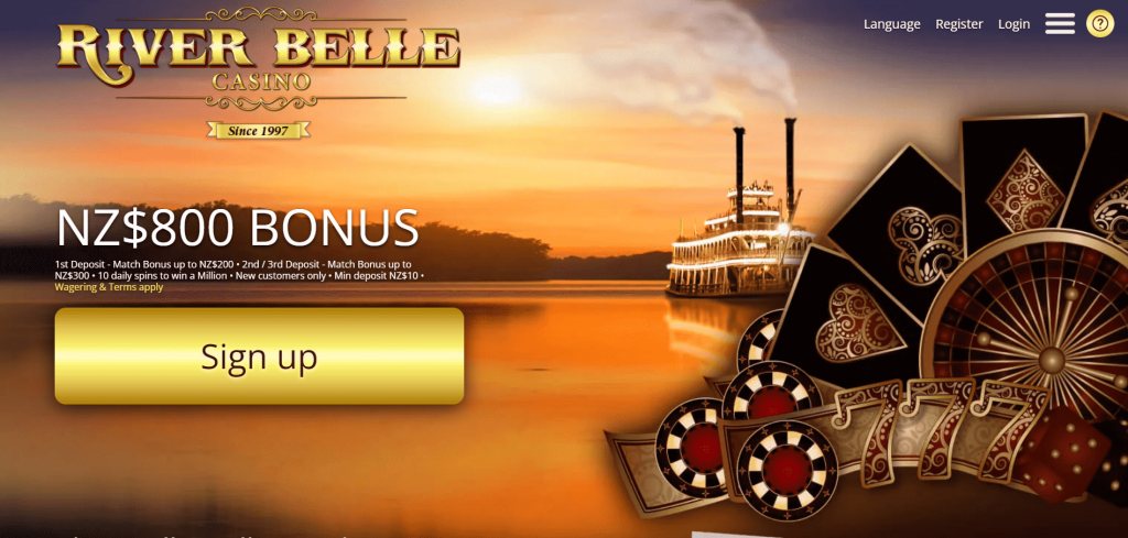 Play Riverbelle casino online