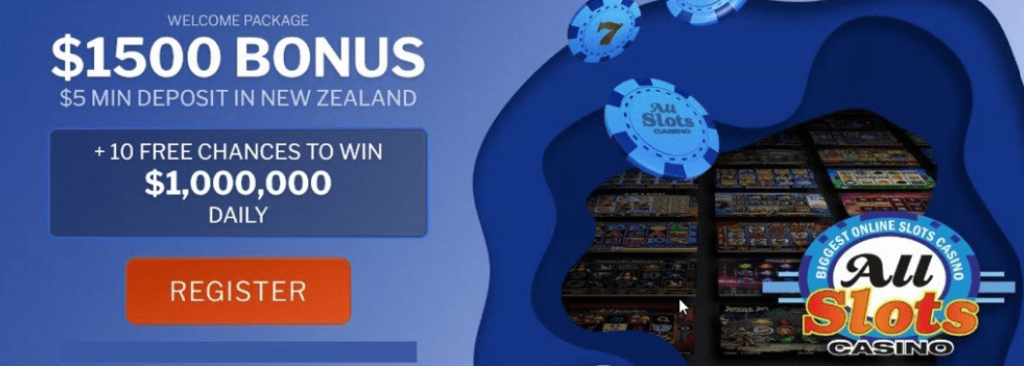 Play allslots casino$5 deposit