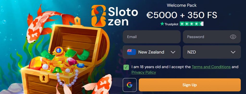 Slotozen casino bonus